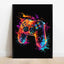 Pop Neon Video Game Character Poster Gamepad Headphones Football Basketball Canvas Print Wall Art Decor Gaming Room Decoration - Slobuy