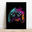 Pop Neon Video Game Character Poster Gamepad Headphones Football Basketball Canvas Print Wall Art Decor Gaming Room Decoration - Slobuy