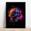 Pop Neon Video Game Character Poster Gamepad Headphones Football Basketball Canvas Print Wall Art Decor Gaming Room Decoration - Slobuy