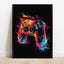 Pop Neon Video Game Character Poster Gamepad Headphones Football Basketball Canvas Print Wall Art Decor Gaming Room Decoration - Slobuy