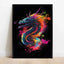 Pop Neon Video Game Character Poster Gamepad Headphones Football Basketball Canvas Print Wall Art Decor Gaming Room Decoration - Slobuy