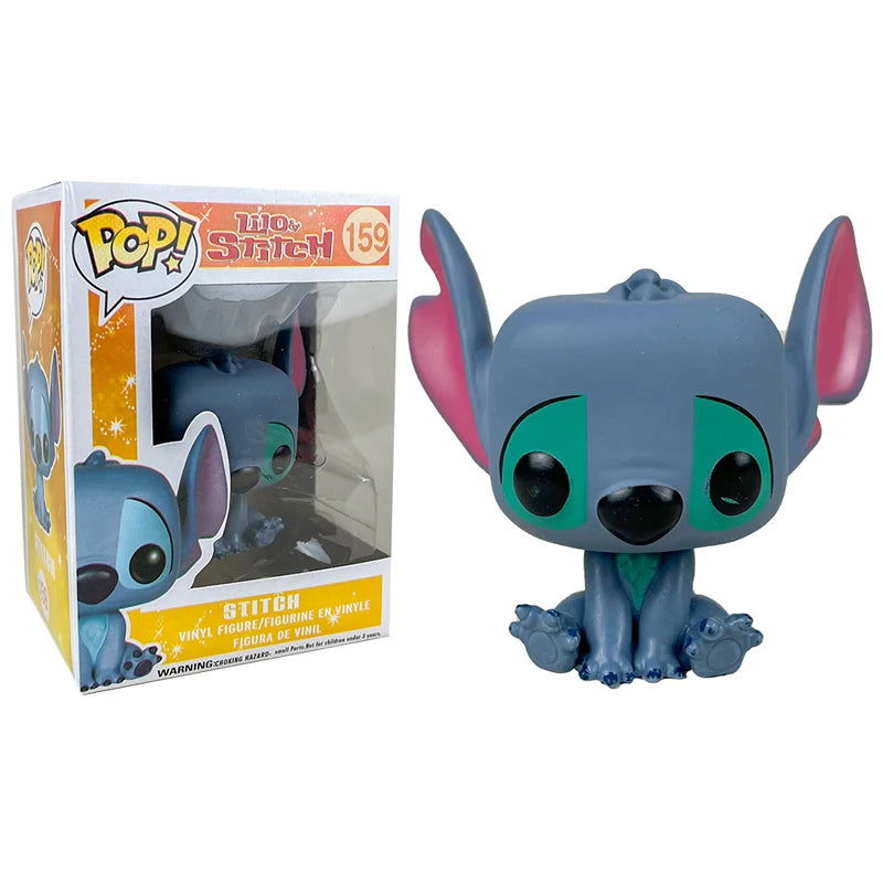Pop SUMMER STITCH #636 Lilo & Stitch #159 #978 Scrump #128 Cute Action Figure Toys Collection Dolls Kids Gifts - Slobuy