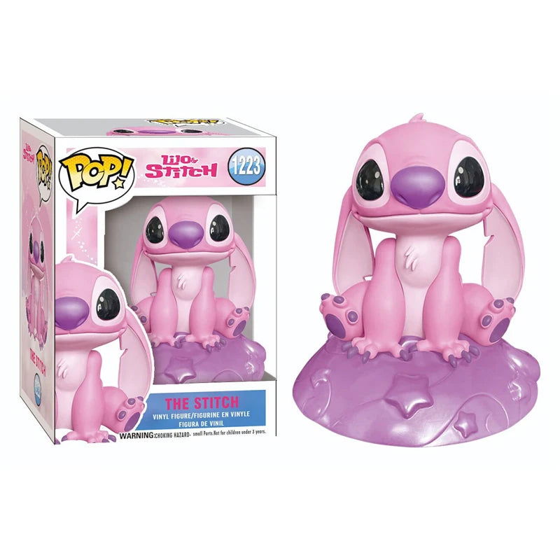 Pop SUMMER STITCH #636 Lilo & Stitch #159 #978 Scrump #128 Cute Action Figure Toys Collection Dolls Kids Gifts - Slobuy
