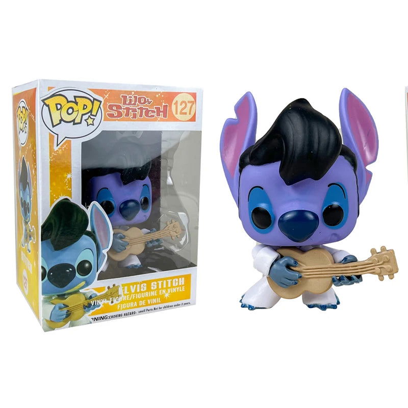 Pop SUMMER STITCH #636 Lilo & Stitch #159 #978 Scrump #128 Cute Action Figure Toys Collection Dolls Kids Gifts - Slobuy