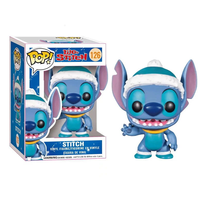 Pop SUMMER STITCH #636 Lilo & Stitch #159 #978 Scrump #128 Cute Action Figure Toys Collection Dolls Kids Gifts - Slobuy