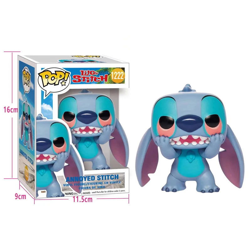 Pop SUMMER STITCH #636 Lilo & Stitch #159 #978 Scrump #128 Cute Action Figure Toys Collection Dolls Kids Gifts - Slobuy