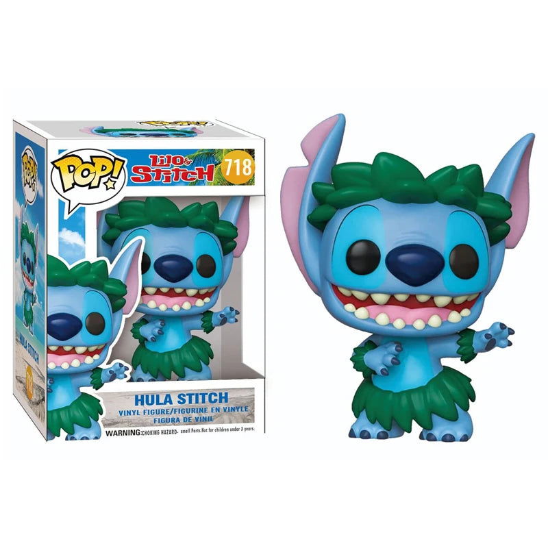 Pop SUMMER STITCH #636 Lilo & Stitch #159 #978 Scrump #128 Cute Action Figure Toys Collection Dolls Kids Gifts - Slobuy