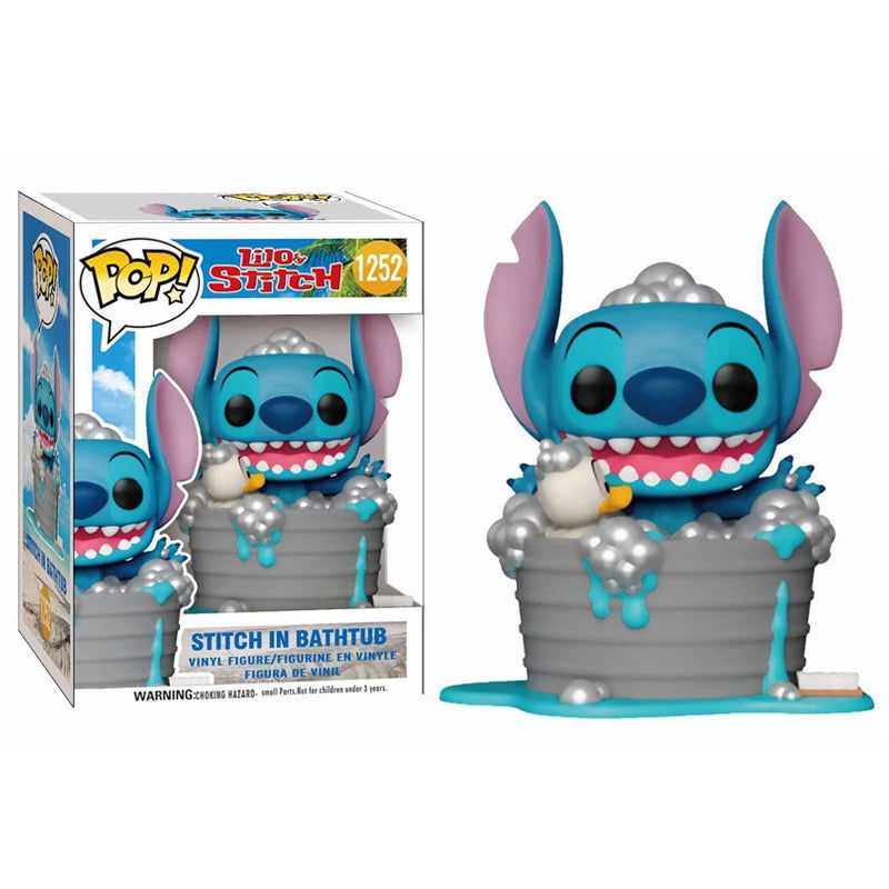 Pop SUMMER STITCH #636 Lilo & Stitch #159 #978 Scrump #128 Cute Action Figure Toys Collection Dolls Kids Gifts - Slobuy