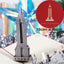 Pop UP 3D Birthday Cards World Attractions Card Business Invitation Boy Gift Greeting Tourist Postcard for Boyfriend Dad Present - Slobuy