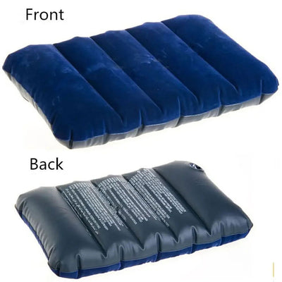 Portable Air Cushion Pillows Folding Square Inflatable Pillows Car Travel Hiking Nap Rest Cushion Outdoor Home Travel Pillow - Slobuy