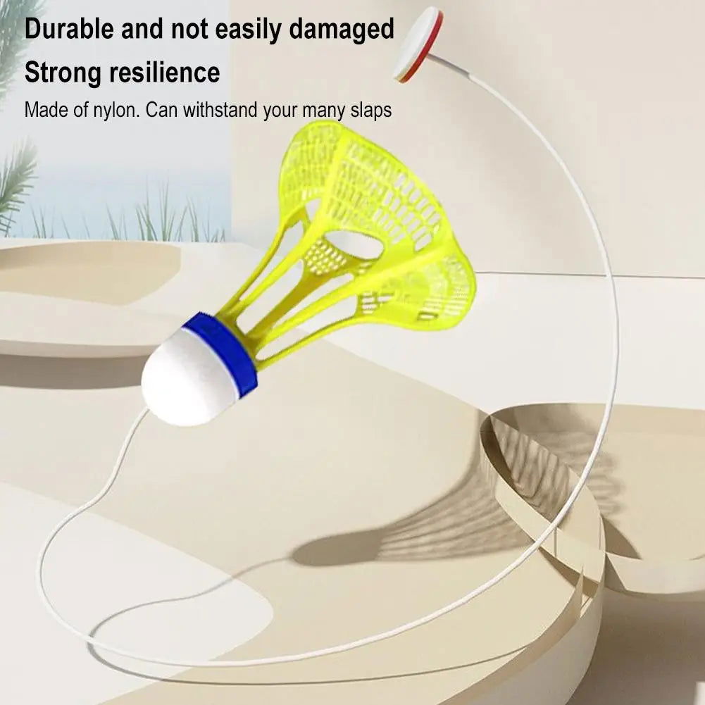 Portable Badminton Trainer Badminton Practice Robot Self-study Training Rebound Badminton Tool Professional Shuttlecock Supplies - Slobuy