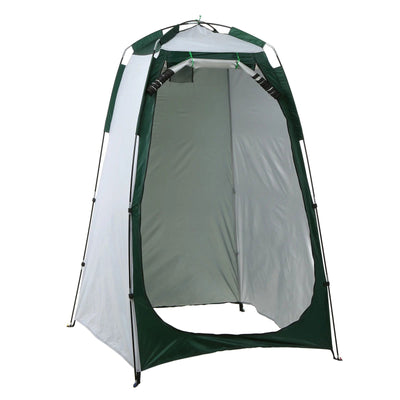 Portable Beach Shower Toilet Changing Tent Sun Rain Shelter Privacy Shelter Tent with Window for Outdoor Camping Bathroom - Slobuy