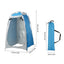 Portable Beach Shower Toilet Changing Tent Sun Rain Shelter Privacy Shelter Tent with Window for Outdoor Camping Bathroom - Slobuy