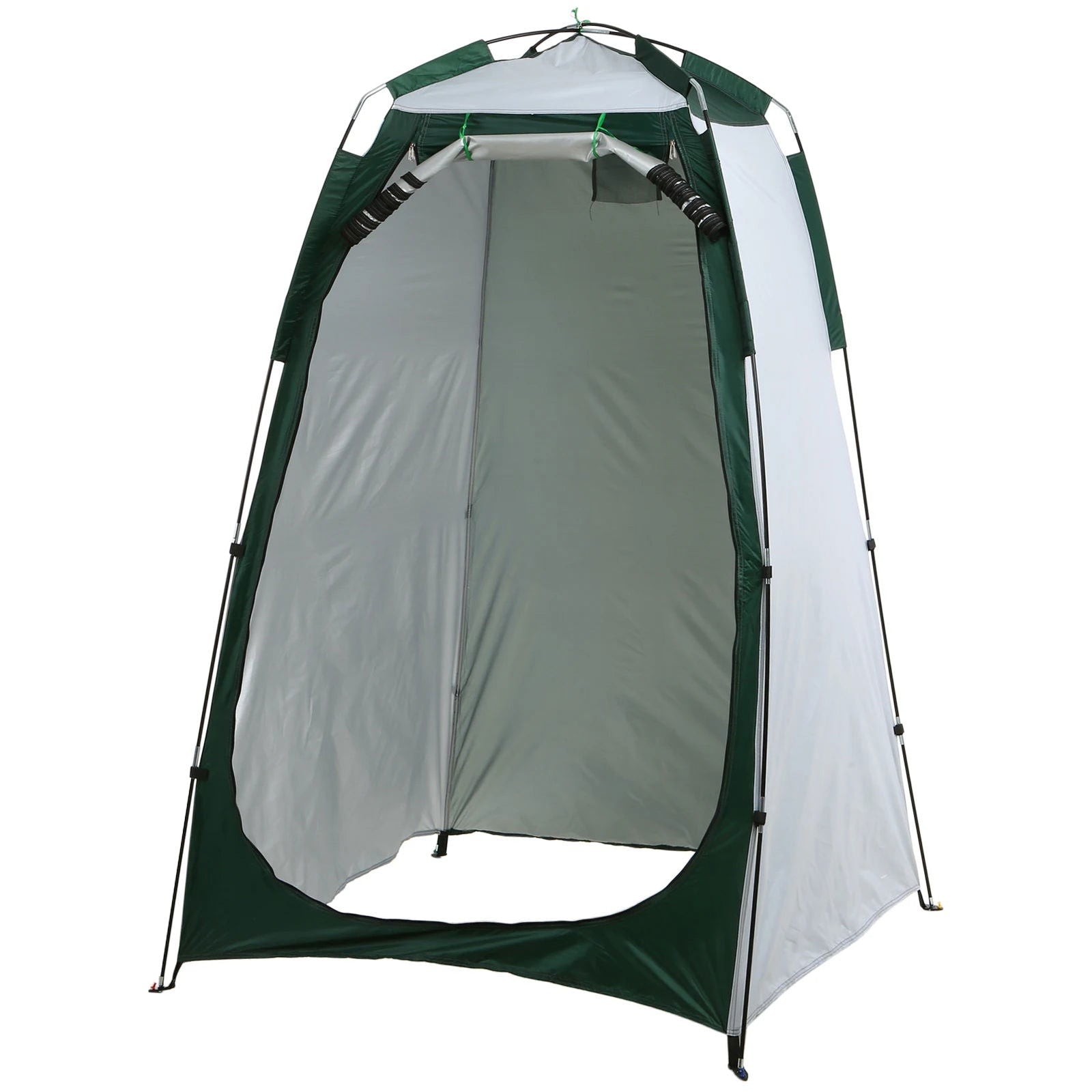 Portable Beach Shower Toilet Changing Tent Sun Rain Shelter Privacy Shelter Tent with Window for Outdoor Camping Bathroom - Slobuy