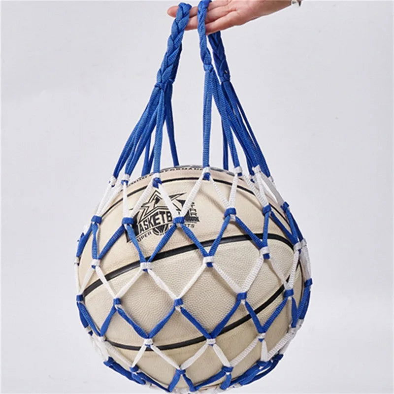 Portable Carry Net Bag Balls Volleyball Outdoor Durable Standard Nylon Thread Soccer Basketball Hoop Mesh Net - Slobuy