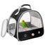 Portable Clear Bird Parrot Transport Cage Breathable Bird Carrier Travel Bag Small Pet Access Window Collapsible Outdoor Bag - Slobuy