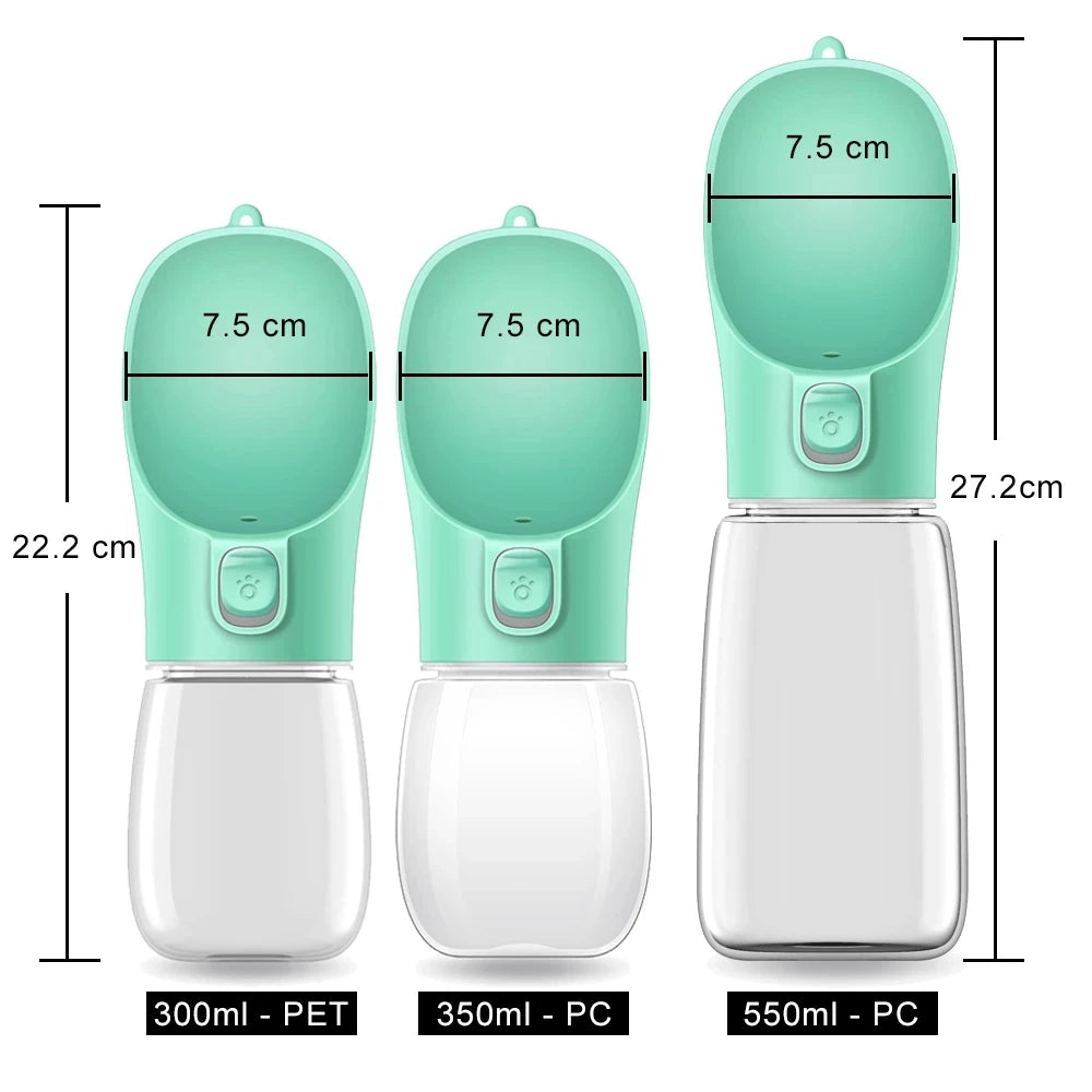 Portable Dog Water Bottle For Small Large Dogs Cat Outdoor Leakproof Walking Drinking Bowls Chihuahua French Bulldog Supplies - Slobuy