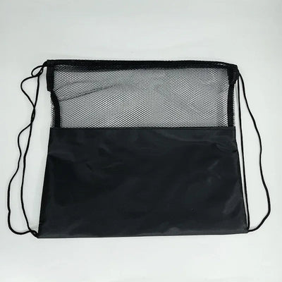 Portable Drawstring Basketball Backpack Mesh Bag Football Soccer Volleyball Ball Storage Bags Outdoor Sports Traveling Gym Yoga - Slobuy