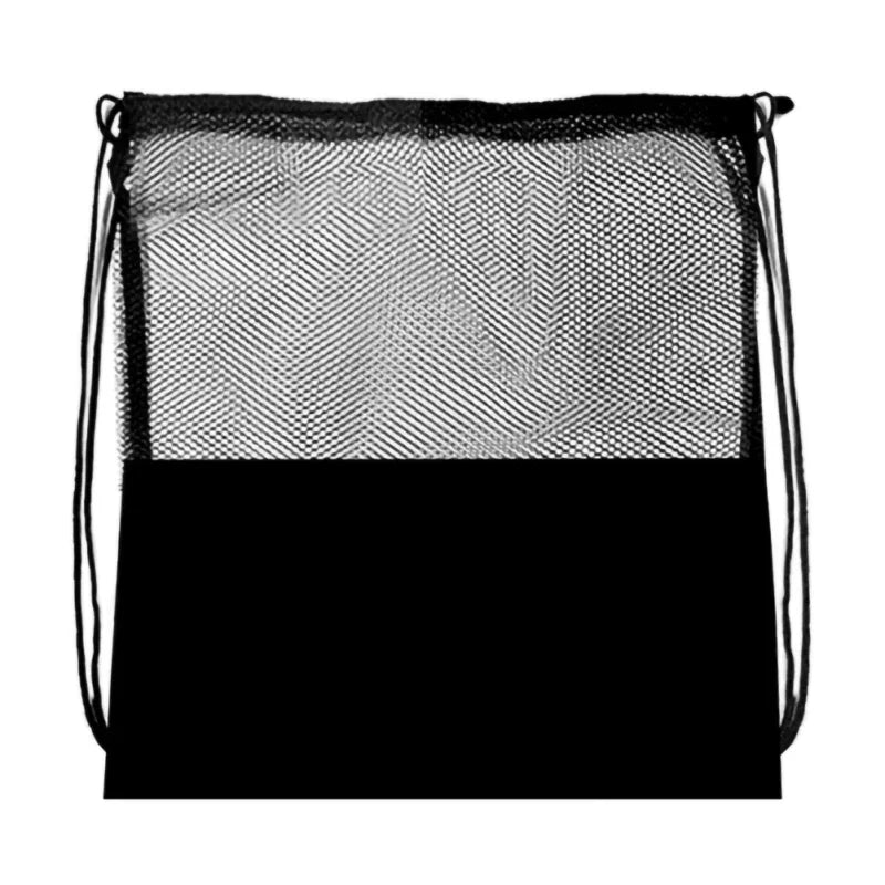 Portable Drawstring Basketball Backpack Mesh Bag Football Soccer Volleyball Ball Storage Bags Outdoor Sports Traveling Gym Yoga - Slobuy