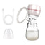 Portable Electric Breast Pump Breast Pump with LED Screen Milk Puller for Breastfeeding Low Noise 180ml Milk Bottle BPA-free - Slobuy