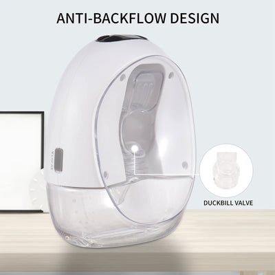 Portable Electric Breast Pump Low Noise Hands Free Milk Extractor Wearable Breastfeeding for HomeOffice Outdoors BPA Free - Slobuy