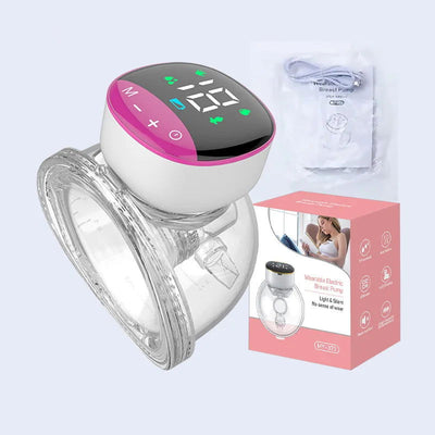 Portable Electric Breast Pump Silent Wearable Hands-Free Newborn Comfort Milk Extractor Automatic Milker BPA Free Breastfeeding - Slobuy