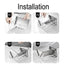 Portable Folding Barbecue Grill Heating Stoves Multifunction Camping BBQ Grill Rack Net Firewood Stove Stainless Steel BBQ Grill - Slobuy