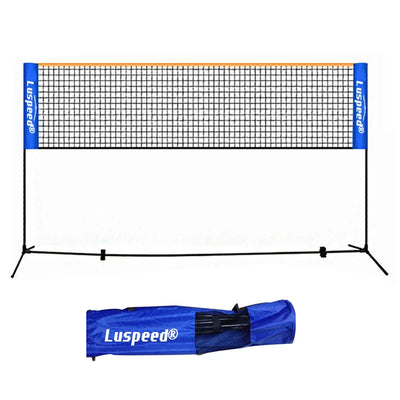 Portable Folding Standard Professional Badminton Net Indoor Outdoor Sports Volleyball Tennis Training Square Nets Mesh - Slobuy