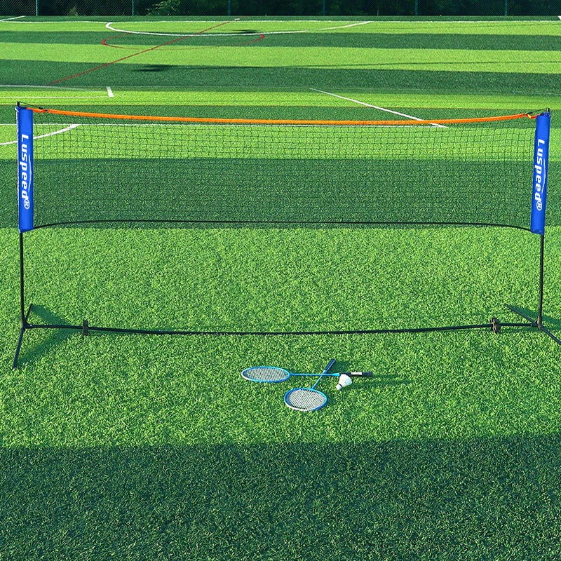 Portable Folding Standard Professional Badminton Net Indoor Outdoor Sports Volleyball Tennis Training Square Nets Mesh - Slobuy