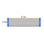 Portable Folding Standard Professional Badminton Net Indoor Outdoor Sports Volleyball Tennis Training Square Nets Mesh - Slobuy