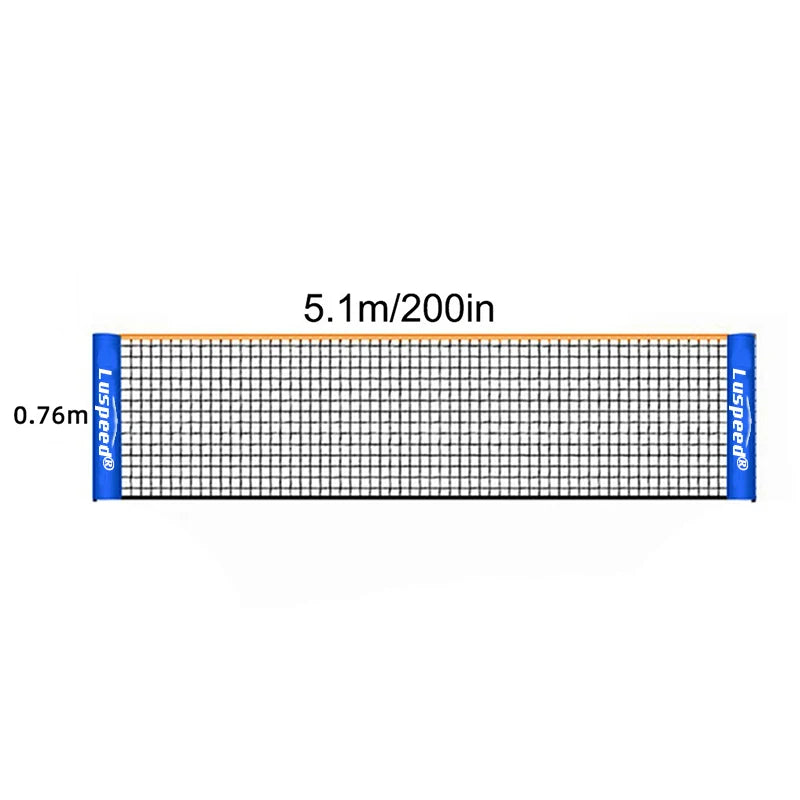 Portable Folding Standard Professional Badminton Net Indoor Outdoor Sports Volleyball Tennis Training Square Nets Mesh - Slobuy