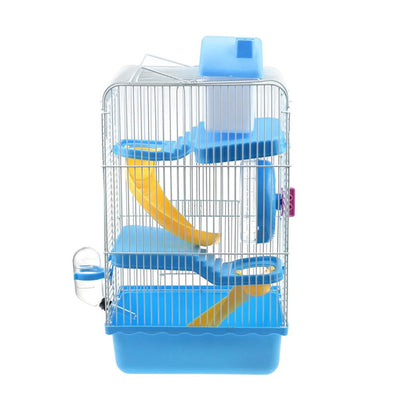 Portable Hamster Cage Three Layer Hamster Travel Carrier Small Pets House for Gerbil Chinchilla Hamster Rat Guinea - Slobuy