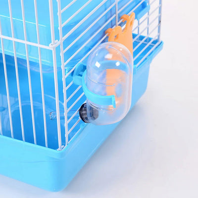Portable Hamster Cage Three Layer Hamster Travel Carrier Small Pets House for Gerbil Chinchilla Hamster Rat Guinea - Slobuy