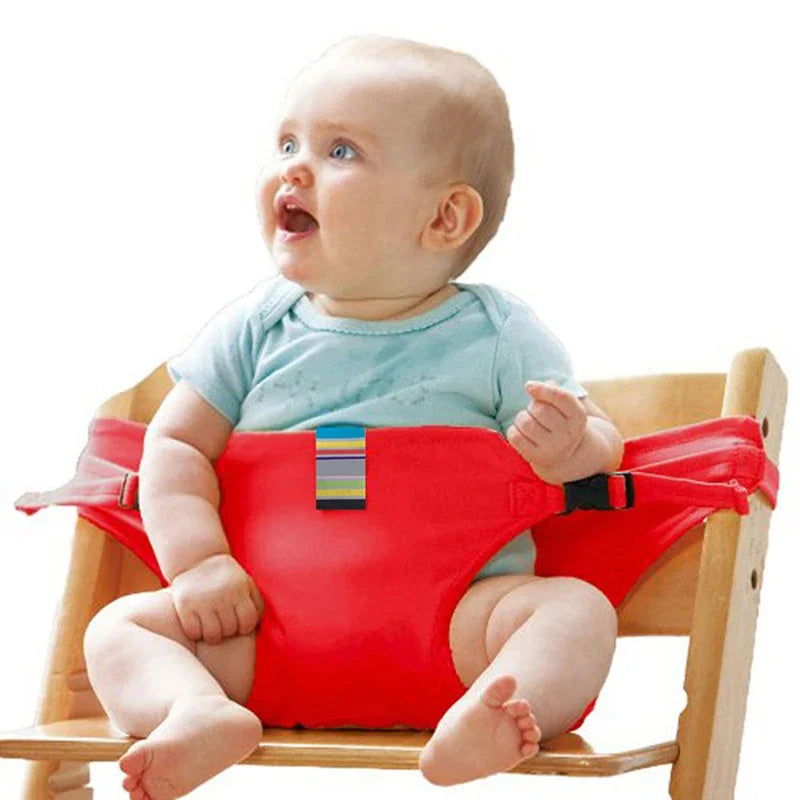 Portable Kids Baby Chair Travel Foldable Washable Infant Dining High Dinning Cover Seat Safety Belt Feeding Baby Care Accessory - Slobuy