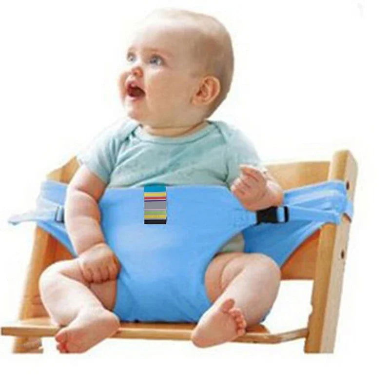 Portable Kids Baby Chair Travel Foldable Washable Infant Dining High Dinning Cover Seat Safety Belt Feeding Baby Care Accessory - Slobuy