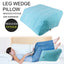 Portable Knee Pillow Rest Pillow Cushion PVC Pregnant Woman Foot Lift Lightweight Inflatable Leg Pillow - Slobuy