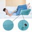 Portable Knee Pillow Rest Pillow Cushion PVC Pregnant Woman Foot Lift Lightweight Inflatable Leg Pillow - Slobuy