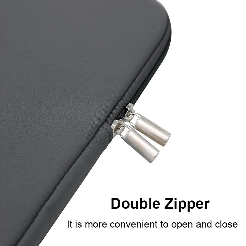 Portable Laptop Sleeve Bag Soft Cover 11 12 13 14 15 15.6 inch for Macbook Huawei Xiaomi Hp Dell Lenovo Notebook Accessories - Slobuy