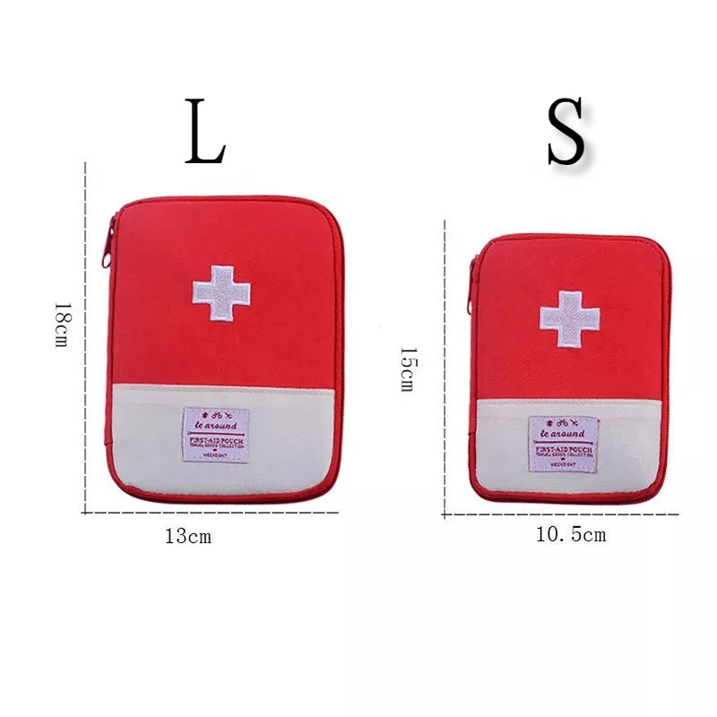 Portable Medicine Bag Cute First Aid Kit Medical Emergency Kits Organizer Outdoor Household Medicine Pill Storage Bag Travel - Slobuy