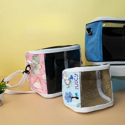 Portable Pet Bird Cage Parrot Breathable and Detachable Hamster Flying Kangaroo Travel Bag Pet Accessories Guinea Pig  Pet Bag - Slobuy