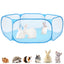 Portable Pet Cat Dog Cage Tent Playpen Folding Fence For Hamster Hedgehog Small Animals Breathable Puppy Cat Rabbit Guinea Pig - Slobuy