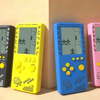 Portable Retro Gaming  Console 4.1 Inch Large Screen Children's Nostalgic Pocket Game Console Kids Game Toys - Slobuy