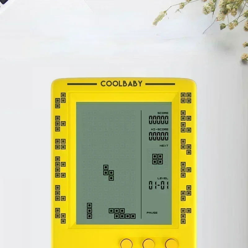 Portable Retro Gaming  Console 4.1 Inch Large Screen Children's Nostalgic Pocket Game Console Kids Game Toys - Slobuy