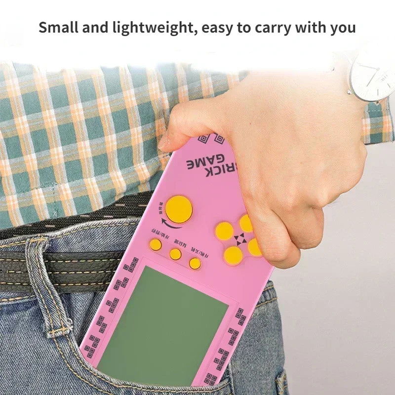 Portable Retro Gaming  Console 4.1 Inch Large Screen Children's Nostalgic Pocket Game Console Kids Game Toys - Slobuy