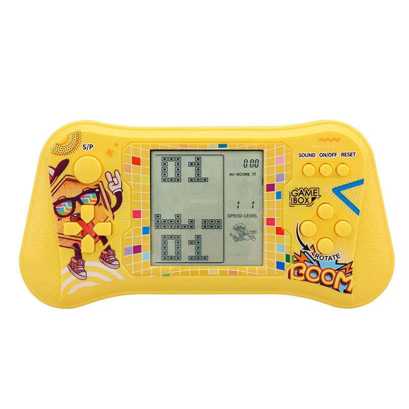 Portable Retro Gaming  Console 4.1 Inch Large Screen Children's Nostalgic Pocket Game Console Kids Game Toys - Slobuy