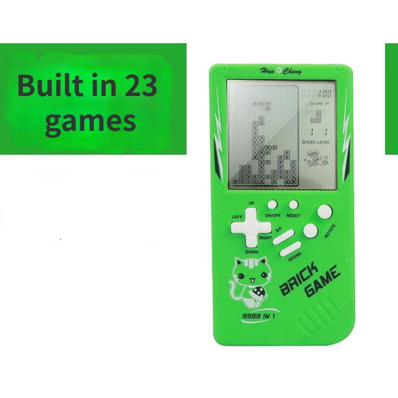 Portable Retro Gaming  Console 4.1 Inch Large Screen Children's Nostalgic Pocket Game Console Kids Game Toys - Slobuy