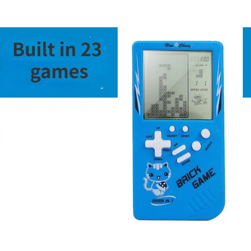 Portable Retro Gaming  Console 4.1 Inch Large Screen Children's Nostalgic Pocket Game Console Kids Game Toys - Slobuy