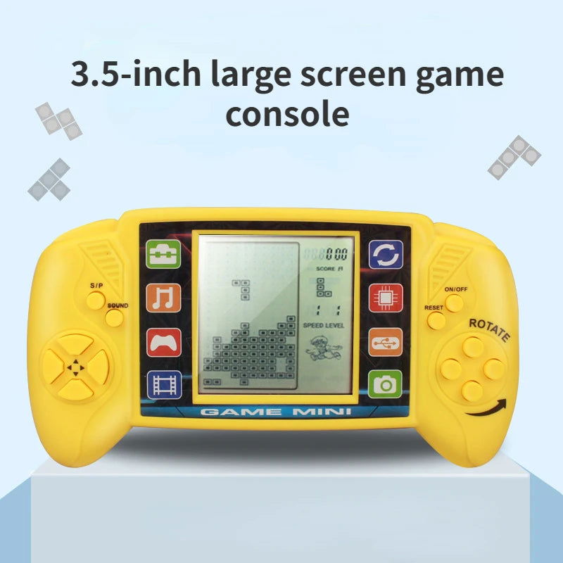 Portable Retro Gaming  Console 4.1 Inch Large Screen Children's Nostalgic Pocket Game Console Kids Game Toys - Slobuy