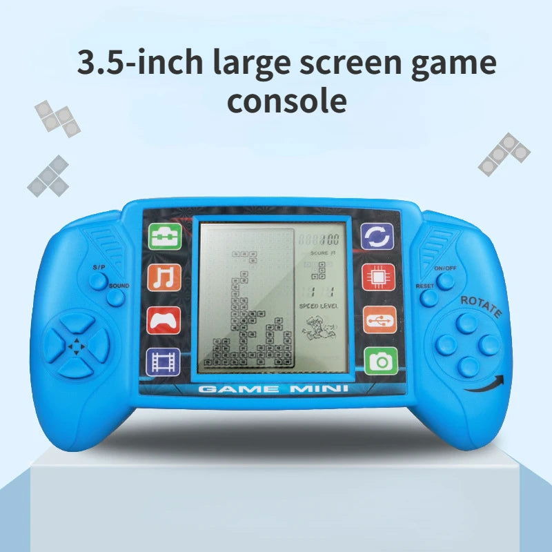 Portable Retro Gaming  Console 4.1 Inch Large Screen Children's Nostalgic Pocket Game Console Kids Game Toys - Slobuy