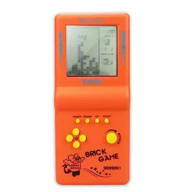 Portable Retro Gaming  Console 4.1 Inch Large Screen Children's Nostalgic Pocket Game Console Kids Game Toys - Slobuy